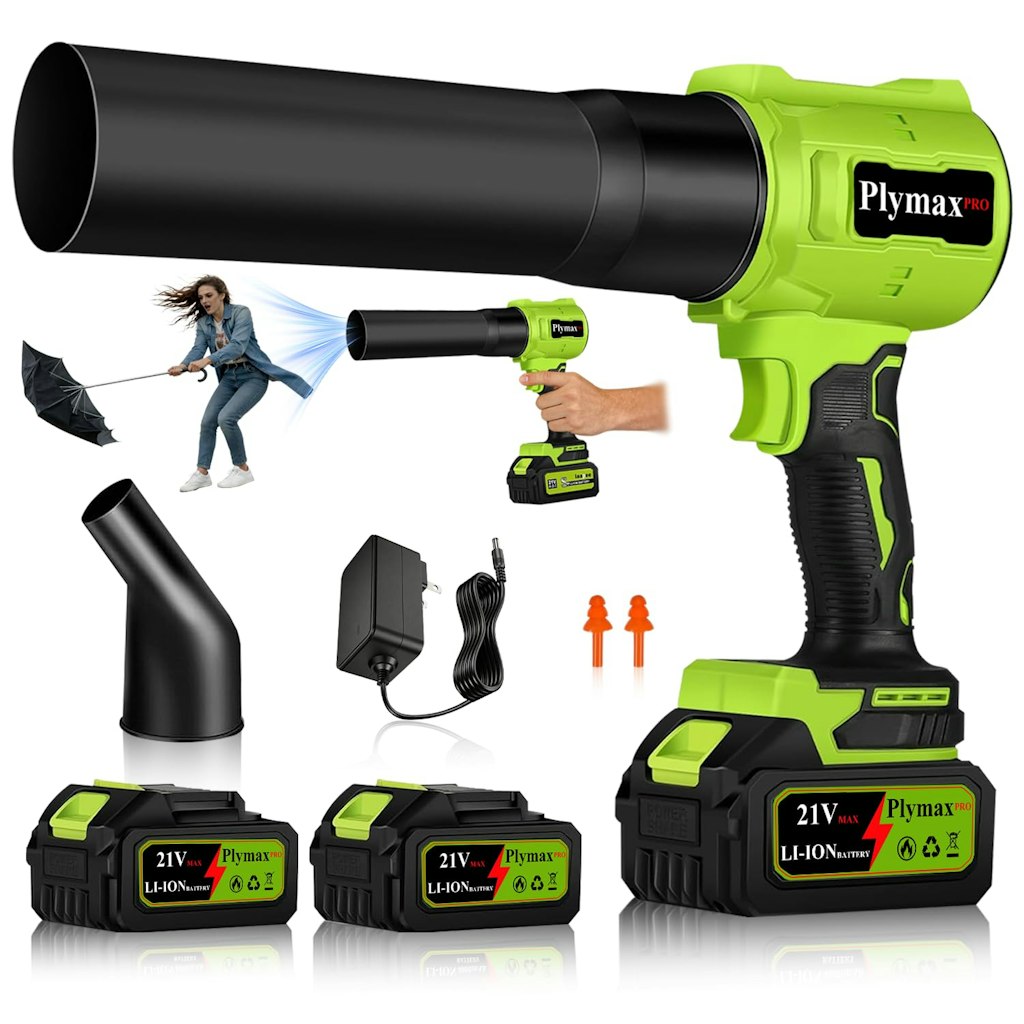 Cordless Handheld Leaf Blower w/ 2 Batteries & Charger: $60 Cordless Handheld Leaf Blower w/ 2 Batteries & Charger: $60