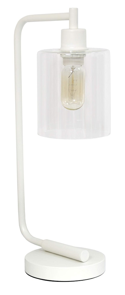 Simple Designs Bronson Industrial Iron Lantern Table Lamp: $9.80