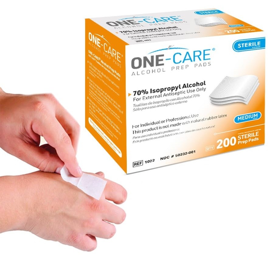 ONE-CARE Prep Pads 200-Pack: $2.79