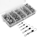 Fishing Rolling Ball Bearing Barrel Swivel 200-Piece Set for $3 + free shipping w/ $25