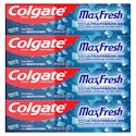 Colgate MaxFresh Cool Mint Toothpaste 4-Pack for $11 + free shipping w/ Prime