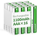 Granicell AAA Rechargeable Batteries 16-Pack for $10 + free shipping w/ Prime
