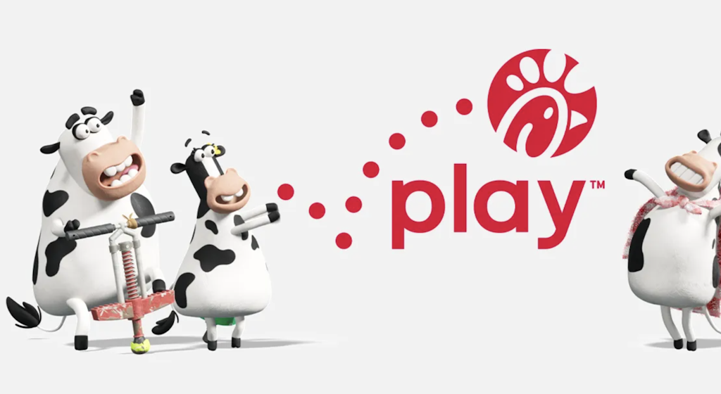 Chick-Fil-A Medium Waffle Fries: Free when you play Spot the Cow game