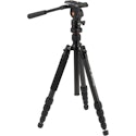Oben Lander CT-3565 Carbon Fiber Travel Tripod System & TVH-108 Video Head for $99 + free 2-day shipping