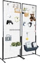 SucceBuy Double-Sided Gridwall Display Rack w/ Hooks 2-Pack for $35 + free shipping
