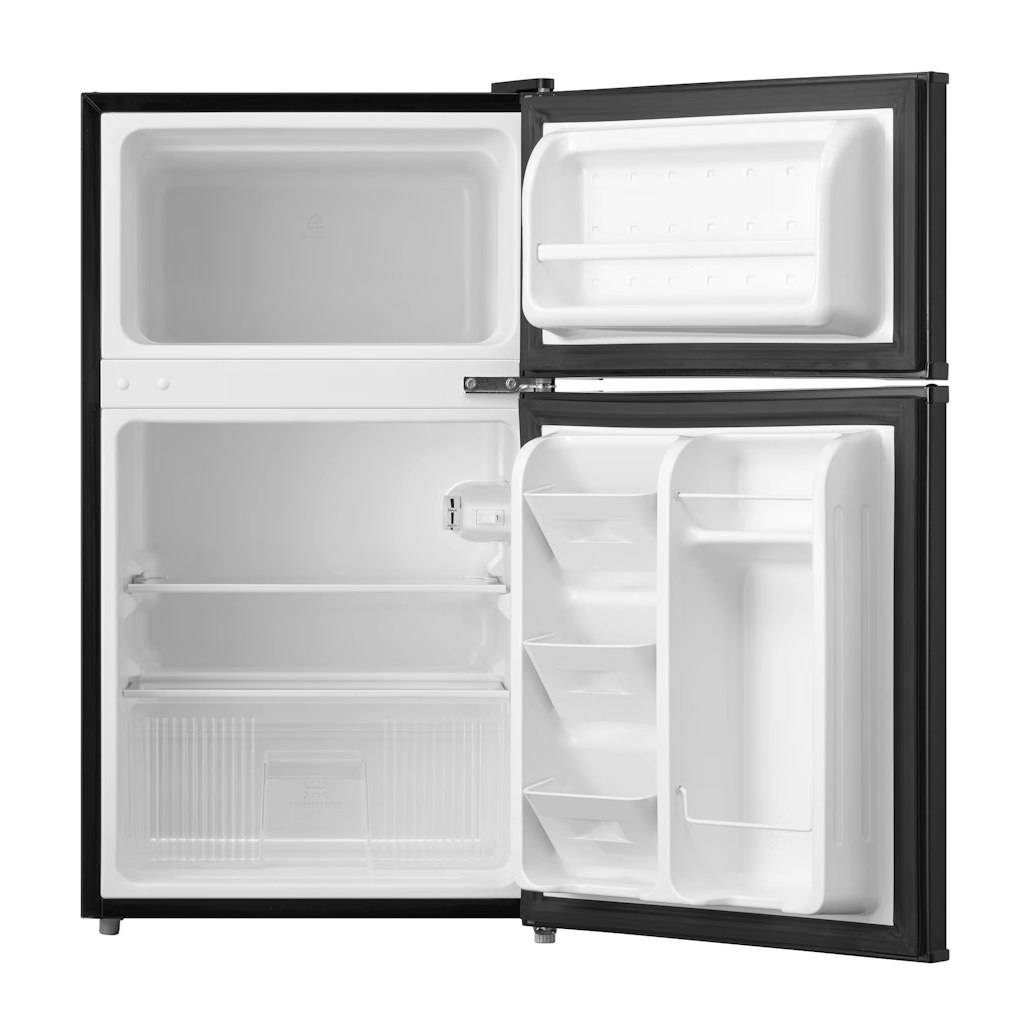 Mainstays 3.2 Cu. Ft. Compact Refrigerator w/ Freezer: $148