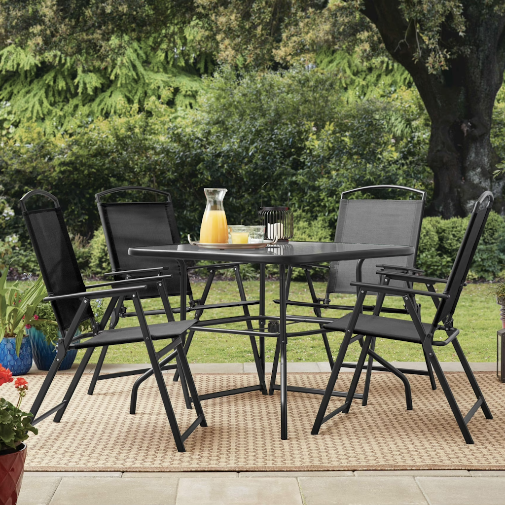 Mainstays Albany Lane 5-Piece Patio Dining Set: $98
