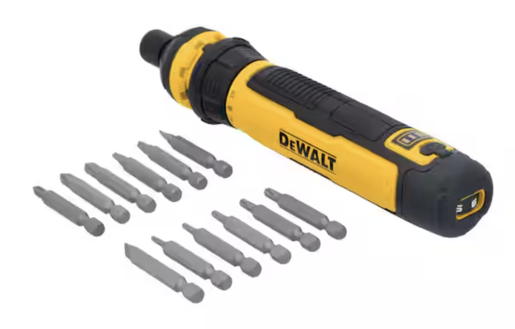 DeWalt 4V Cordless 1/4" Screwdriver w/ Bits: $79