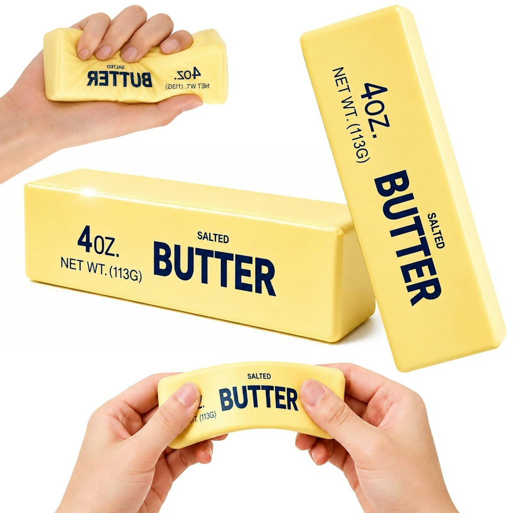 Slow Rising Squishy Butter Squeeze Toy 2-Pack: $8.08 Slow Rising Squishy Butter Squeeze Toy 2-Pack: $8.08