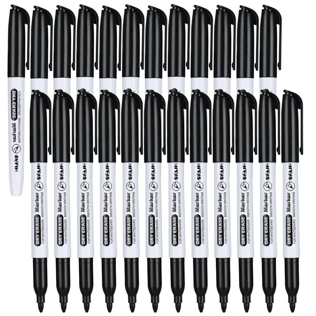 Fine Tip Dry Erase Markers 24-Pack: $7.58 w/ Subscribe & Save