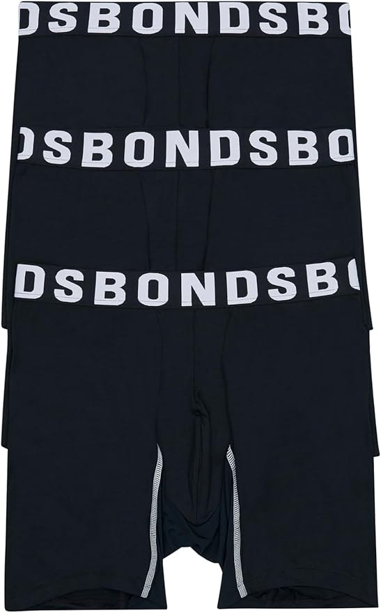 Bonds Men's Chafe Off Boxer Briefs 3-Pack: $8.99