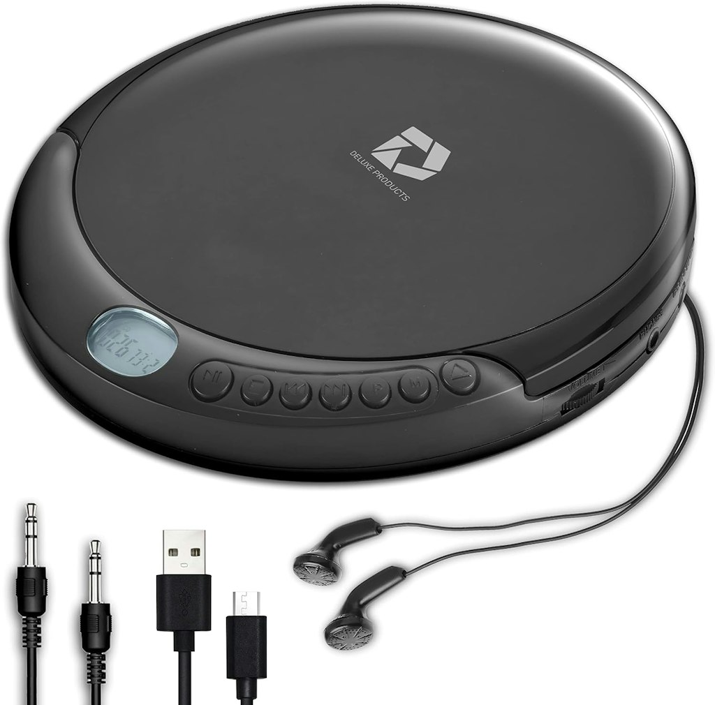Deluxe Portable CD Player: $9.99