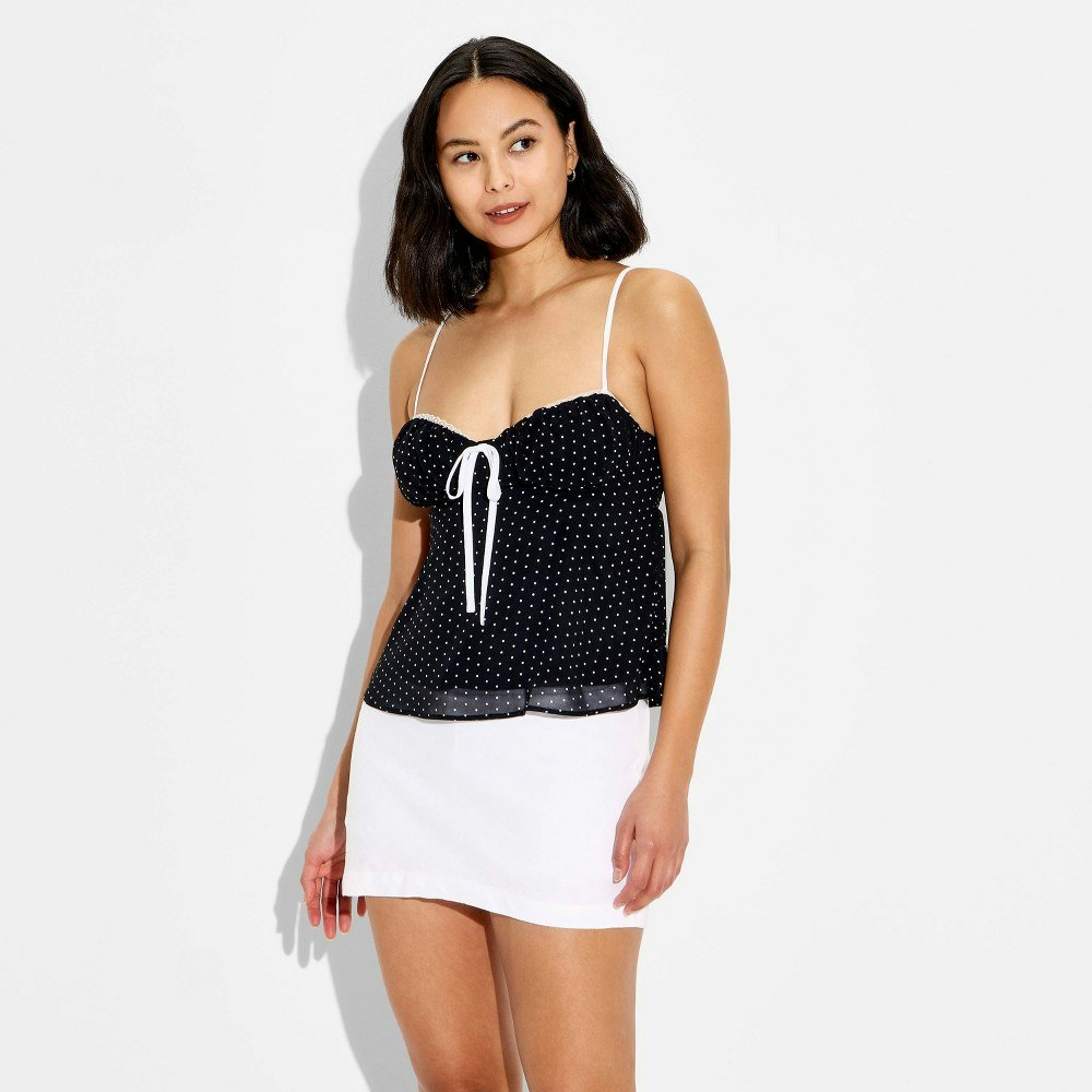 Wild Fable Women's Linen Pull-On Mini Skort: $20 Wild Fable Women's Linen Pull-On Mini Skort: $20