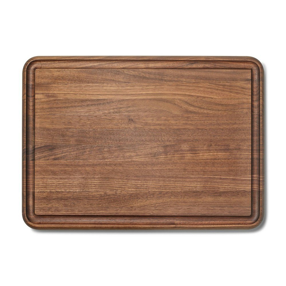 Caraway 17-Inch Walnut Prep and Serve Butcher Block: $245.99