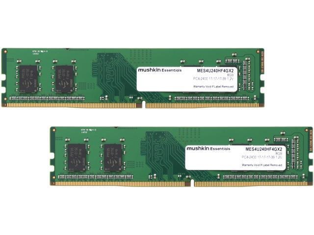 Mushkin Enhanced Essentials 8GB DDR4 2400MHz Desktop Memory 2-Pack: $69.99 Mushkin Enhanced Essentials 8GB DDR4 2400MHz Desktop Memory 2-Pack: $69.99