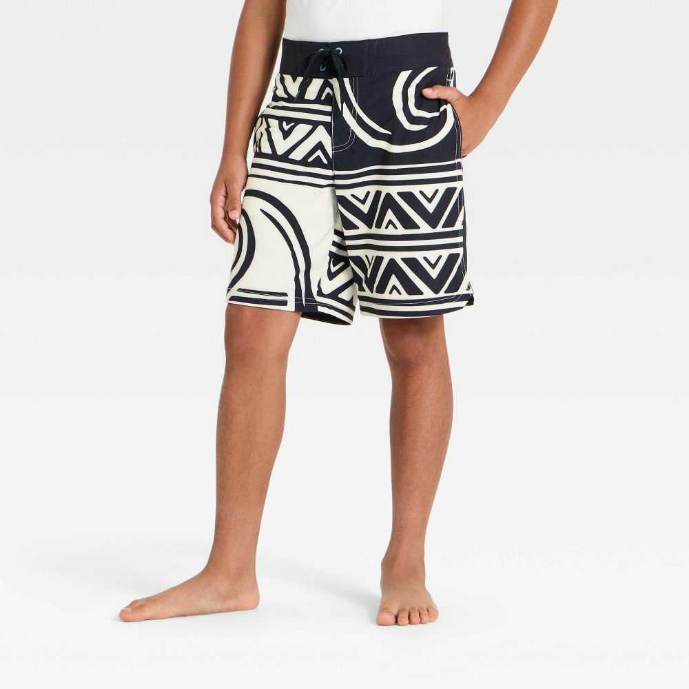 Art Class Boys' Wave Colorblock Boardshort: $18