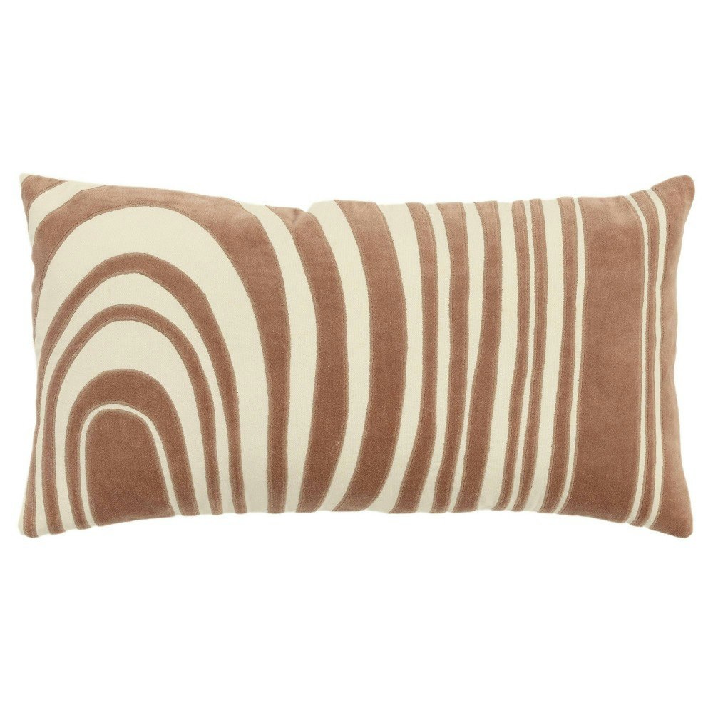 Rizzy Home 14"x26" Abstract Lumbar Throw Pillow Cover: $54.99 Rizzy Home 14"x26" Abstract Lumbar Throw Pillow Cover: $54.99