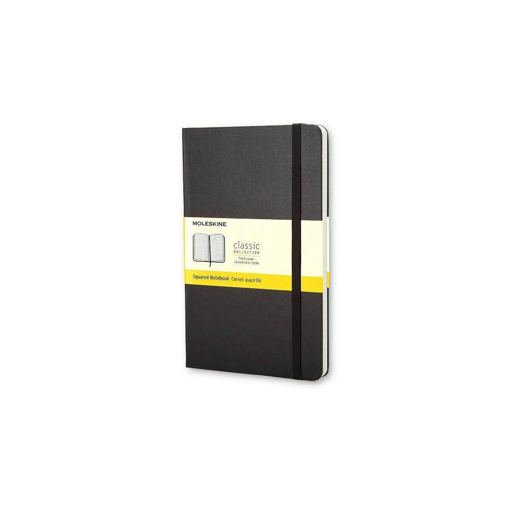 Moleskine Large 5"x8.25" Grid Hardcover Notebook: $26.49