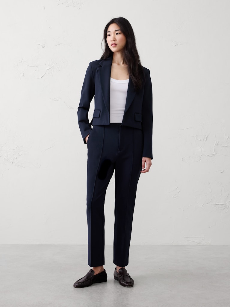 High-Rise Ponte Skinny Pants: $40 High-Rise Ponte Skinny Pants: $40