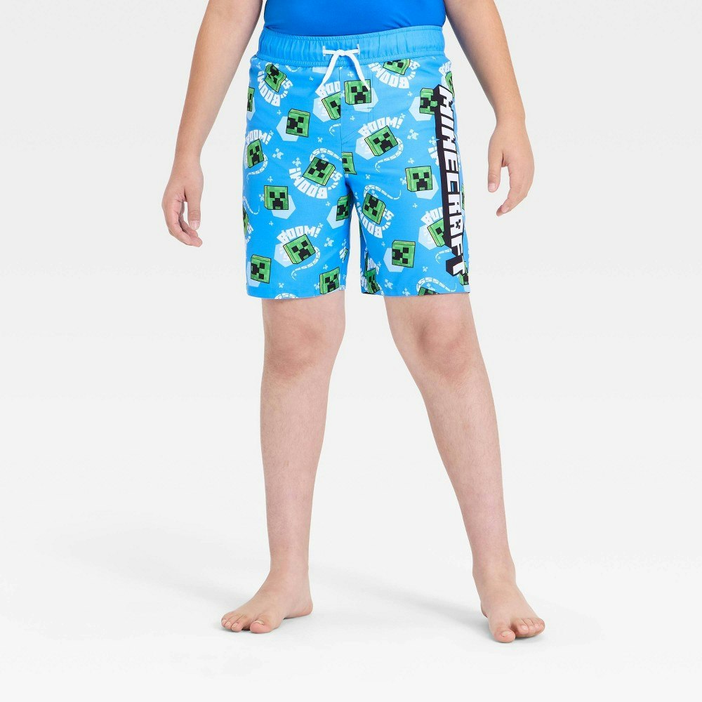Boys' Minecraft Swim Trunks XS: $18 Boys' Minecraft Swim Trunks XS: $18
