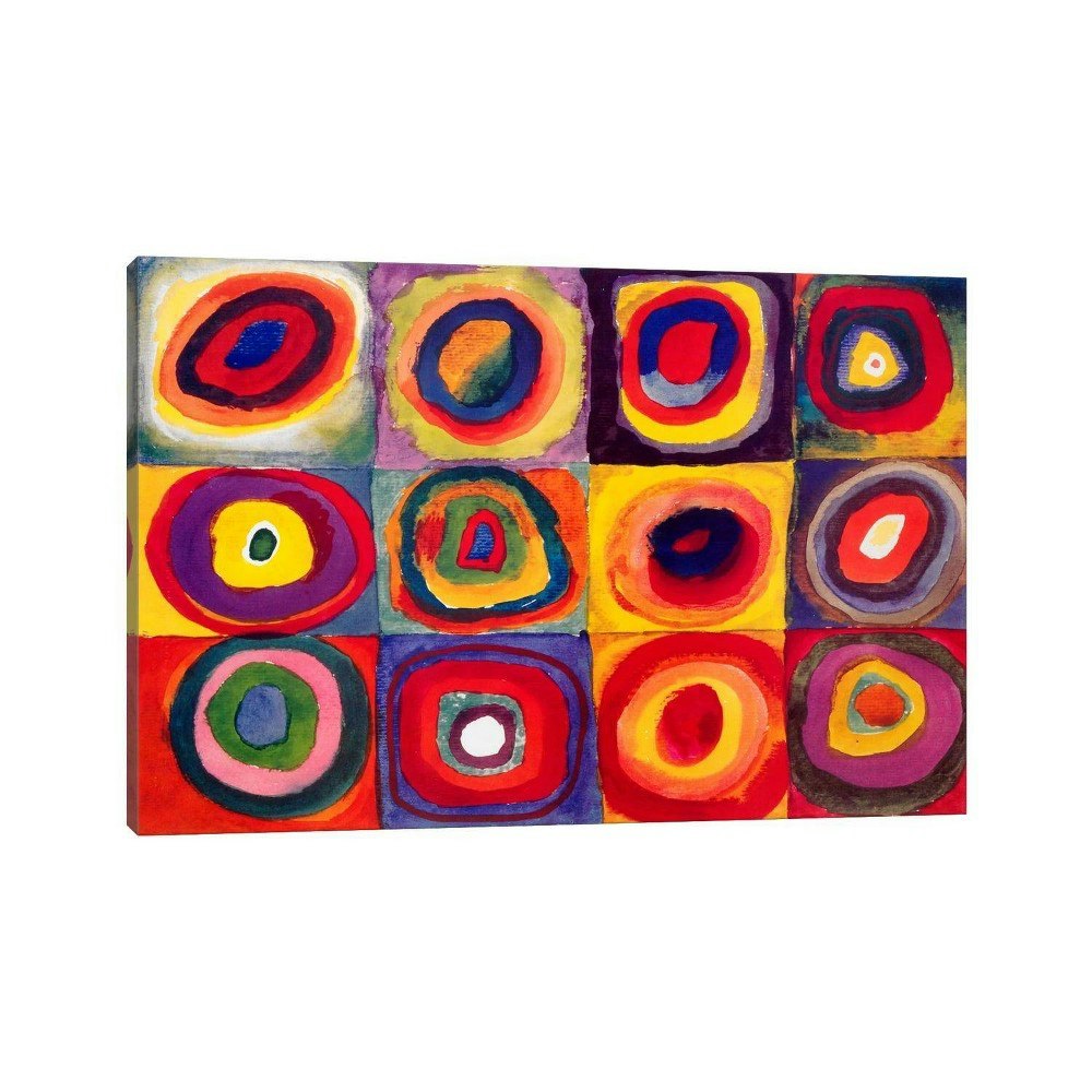 iCanvas 12"x18" Squares with Concentric Circles by Wassily Kandinsky Wall Canvas: $45.99 iCanvas 12"x18" Squares with Concentric Circles by Wassily Kandinsky Wall Canvas: $45.99