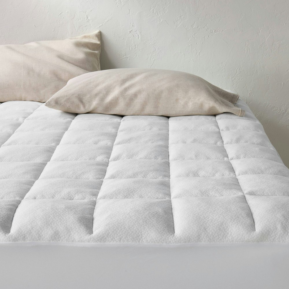 Casaluna Queen Memory Foam and Down Alternative Mattress Pad: $65 Casaluna Queen Memory Foam and Down Alternative Mattress Pad: $65