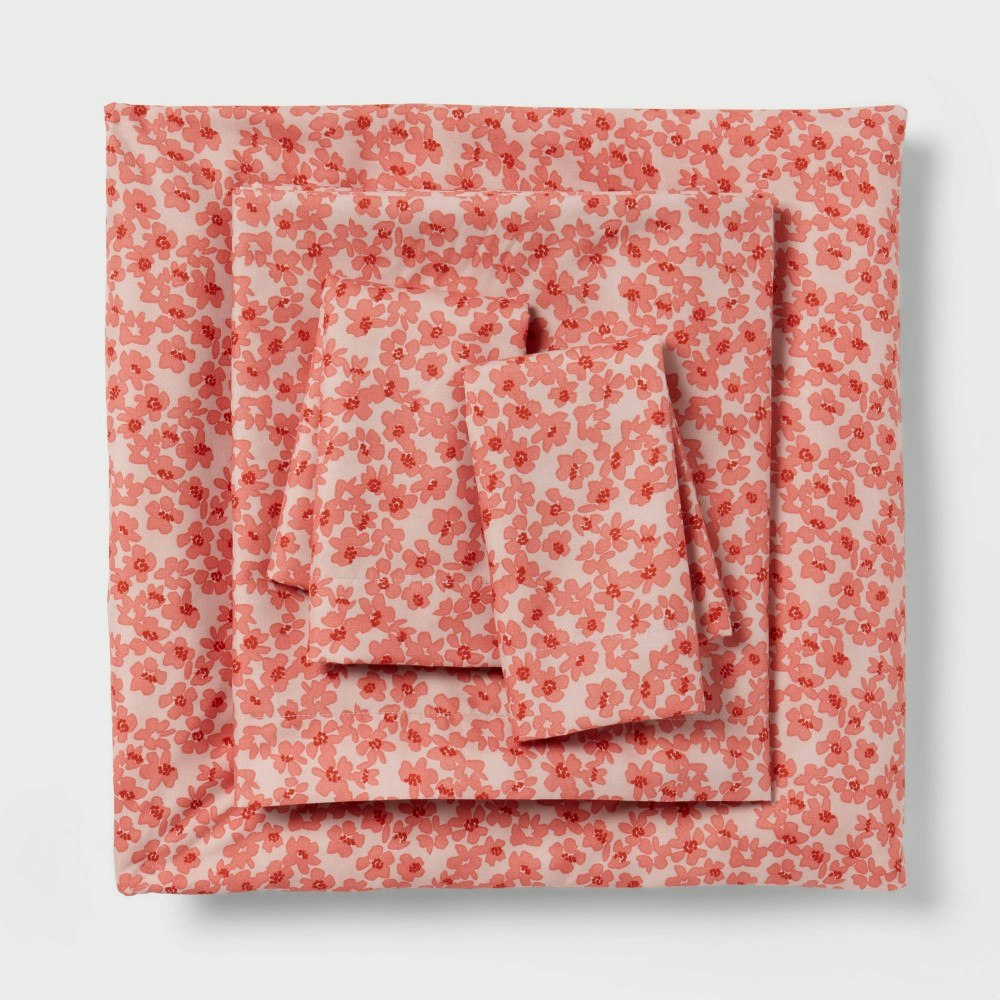 Room Essentials Twin/Twin XL Microfiber Sheet Set: $10