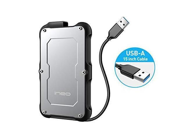 Ineo 2.5-Inch Waterproof and Shockproof SATA Hard Drive Enclosure: $41.99 Ineo 2.5-Inch Waterproof and Shockproof SATA Hard Drive Enclosure: $41.99