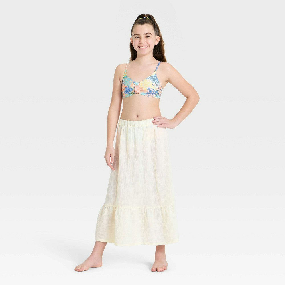 Art Class Girls' Ditsy Printed Bikini Skirt Set: $28