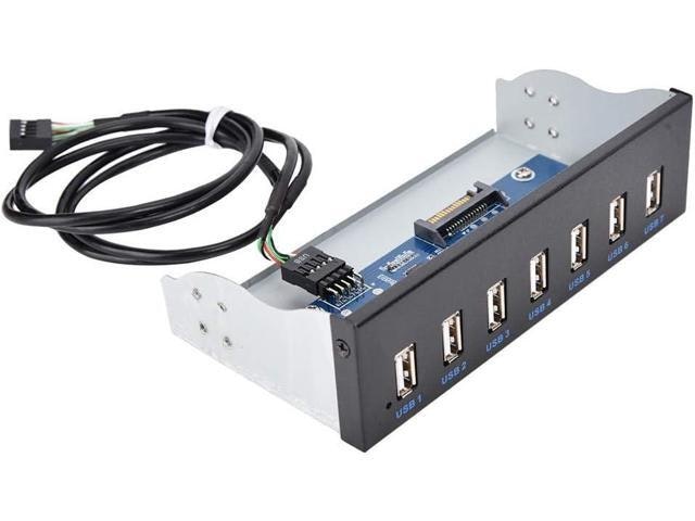 5.25-Inch Internal 7-Port USB 2.0 Front Panel Hub: $35.62 5.25-Inch Internal 7-Port USB 2.0 Front Panel Hub: $35.62