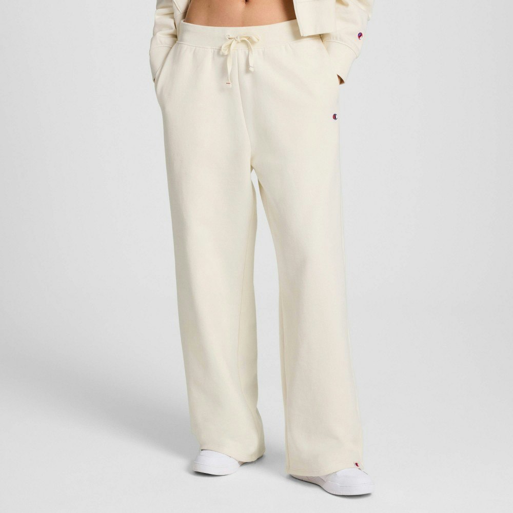 Champion Women's High-Rise Fleece Wide Leg Sweatpants: $34