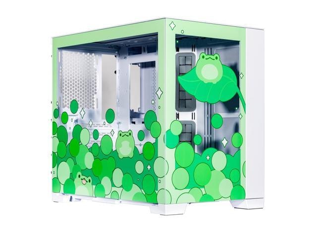 Velztorm Minty O11 Dynamic Mini Green Gaming Computer Case: $259