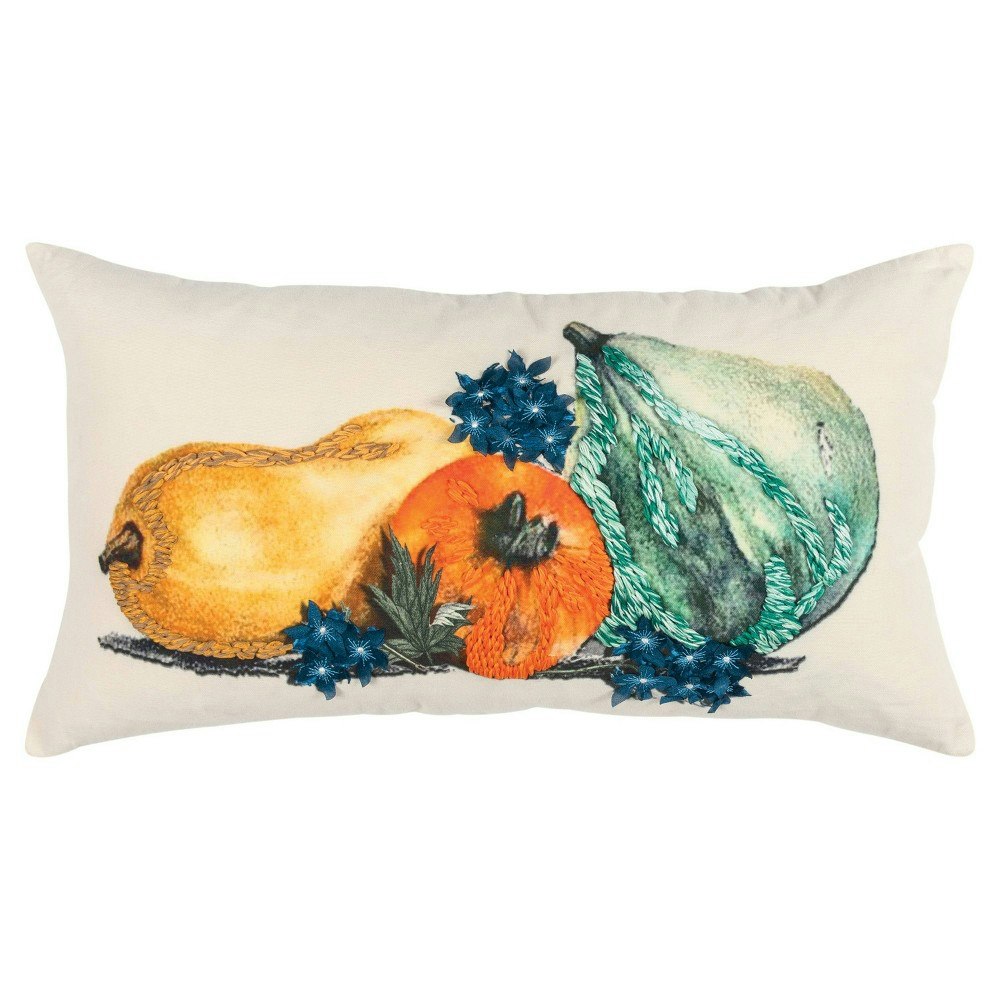 Rizzy Home 14"x26" Gourds Lumbar Throw Pillow: $40.99 Rizzy Home 14"x26" Gourds Lumbar Throw Pillow: $40.99