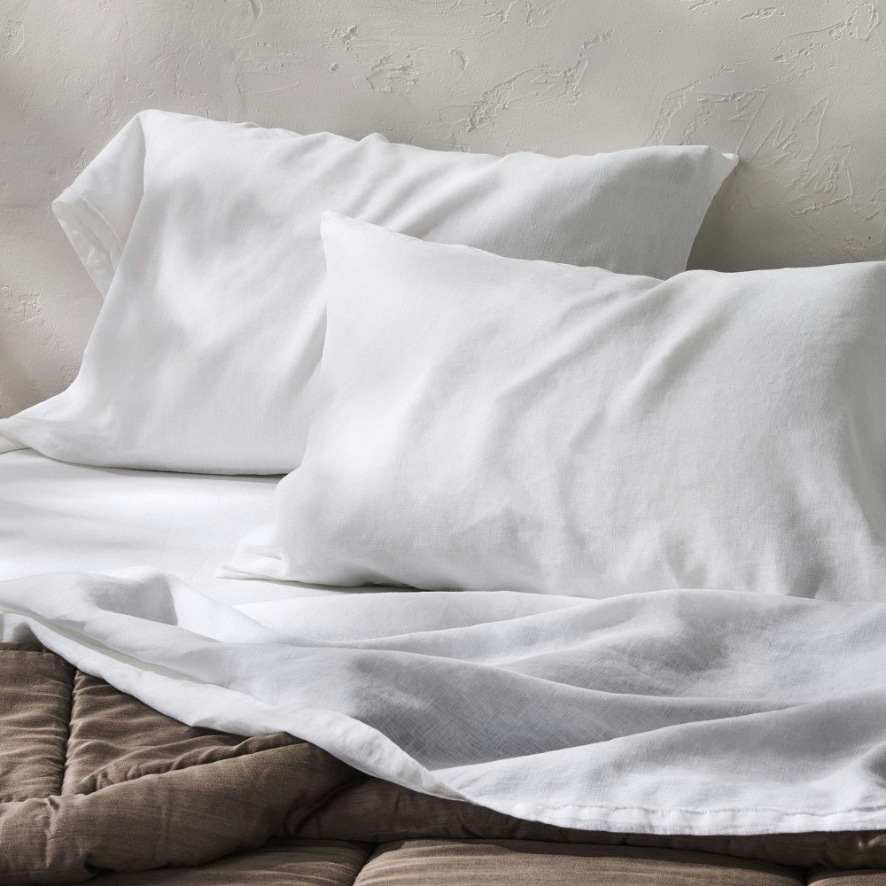 Casaluna 100% Linen Pillowcase: $55 Casaluna 100% Linen Pillowcase: $55