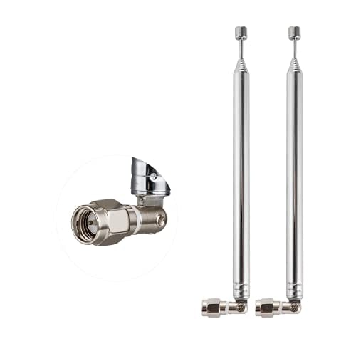 Pobady 28.9-inch Telescopic Radio Antenna 2-Pack: $7.99
