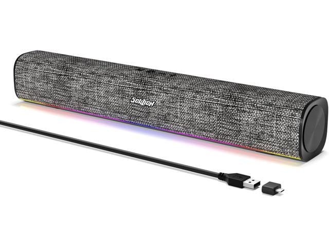 Soulion R100 Bluetooth Computer Soundbar: $39.58 Soulion R100 Bluetooth Computer Soundbar: $39.58