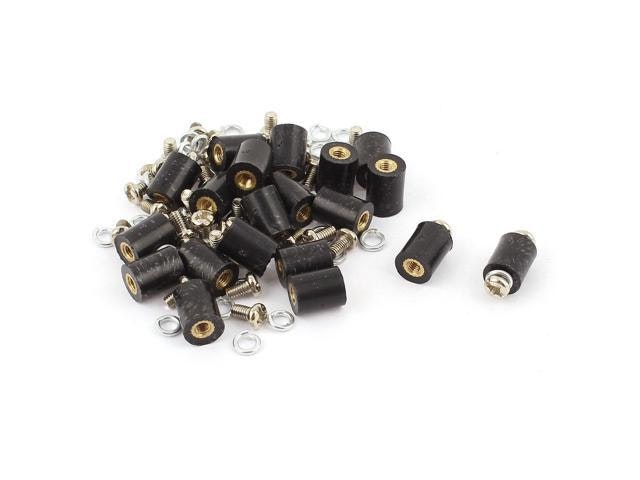 Unique Bargains M3 Female Thread 8x10mm Brass Standoffs 20-Pack: $8.49 Unique Bargains M3 Female Thread 8x10mm Brass Standoffs 20-Pack: $8.49