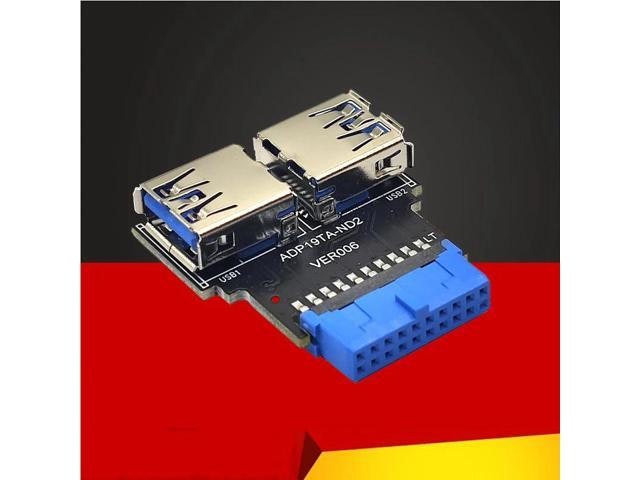 19-Pin to Dual USB 3.0 Adapter Converter: $24.68 19-Pin to Dual USB 3.0 Adapter Converter: $24.68