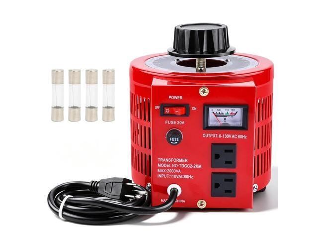 YaeCCC 2,000VA 20A Variable Voltage Transformer: $190.88 YaeCCC 2,000VA 20A Variable Voltage Transformer: $190.88