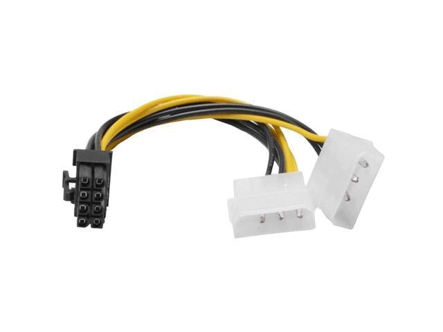 Bucier Dual Molex 4-Pin to 8-Pin PCIe Power Adapter Cable: $21.59 Bucier Dual Molex 4-Pin to 8-Pin PCIe Power Adapter Cable: $21.59
