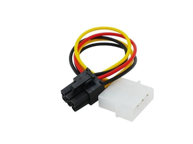 4-Pin Molex to 6-Pin PCI-Express Power Adapter Cable: $16.69