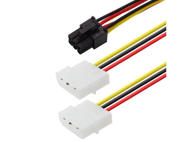 Molex to 6-Pin PCI Express Power Adapter Cable: $11.80 Molex to 6-Pin PCI Express Power Adapter Cable: $11.80