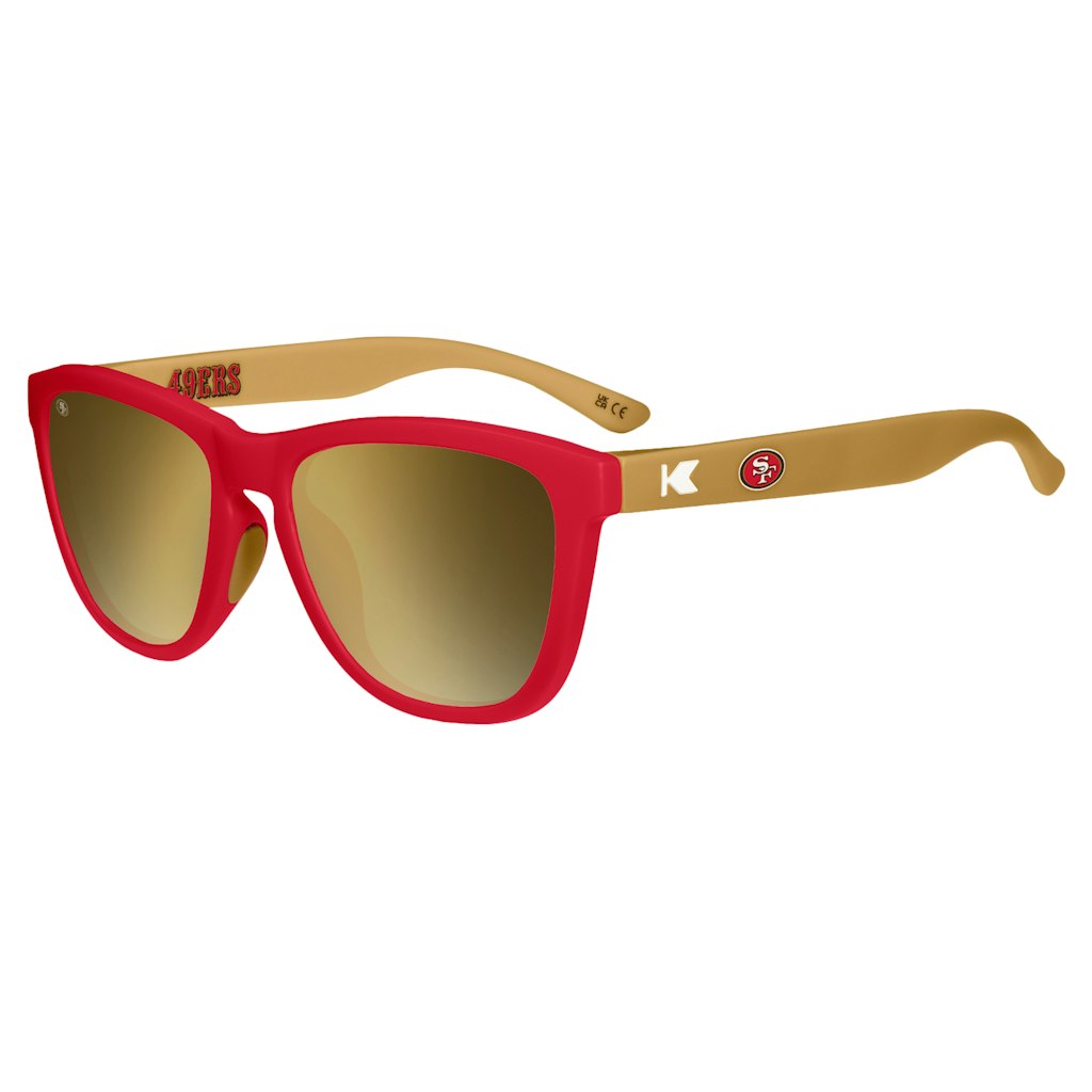 Knockaround San Francisco 49ers Premiums Sunglasses: $40 Knockaround San Francisco 49ers Premiums Sunglasses: $40