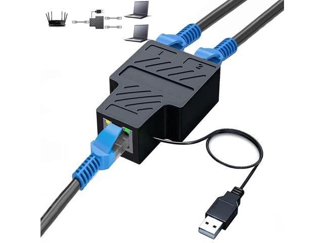 100Mbps Ethernet Splitter 1-to-2 Adapter: $22.39 100Mbps Ethernet Splitter 1-to-2 Adapter: $22.39