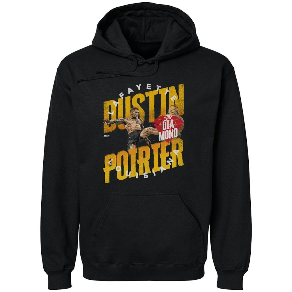 500 Level Dustin Poirier Lafayette Pullover Hoodie: $59.99