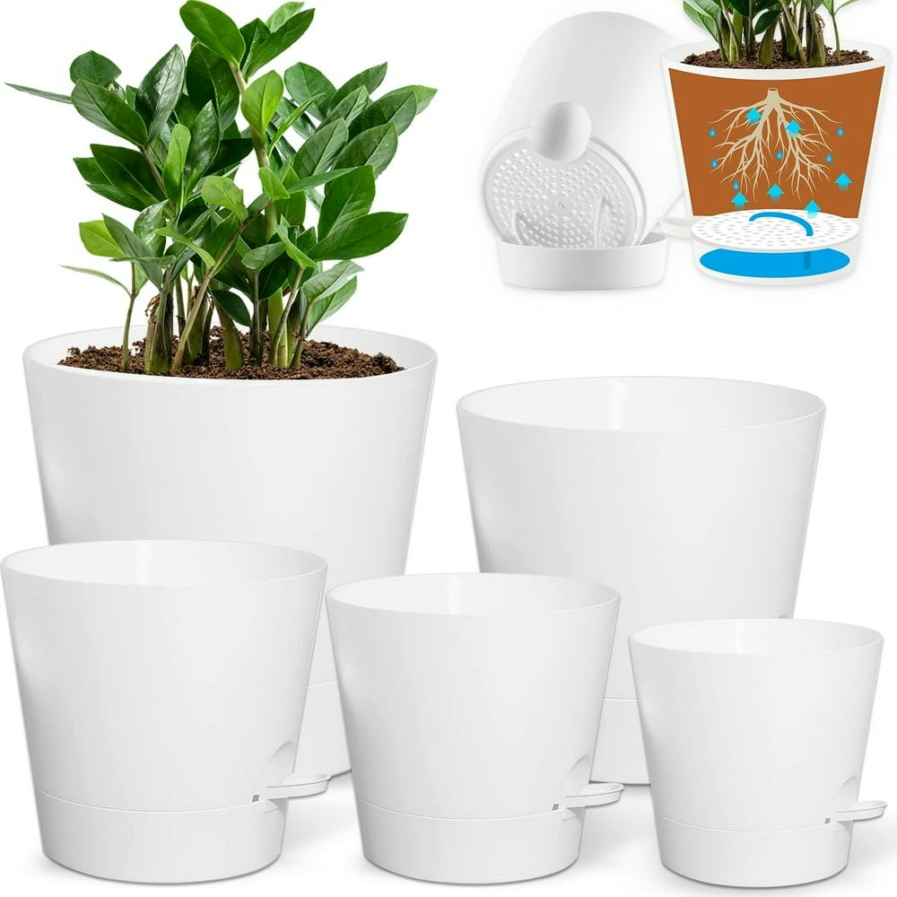 Fabulas Self-Watering Planters 5-Pack: $15.29 Fabulas Self-Watering Planters 5-Pack: $15.29