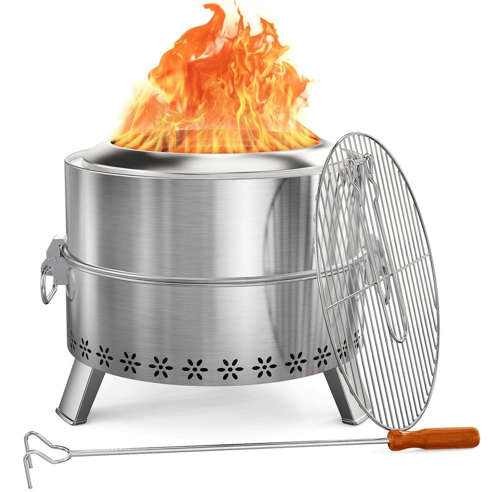 Philergo 19-Inch Smokeless Fire Pit: $125.99 Philergo 19-Inch Smokeless Fire Pit: $125.99