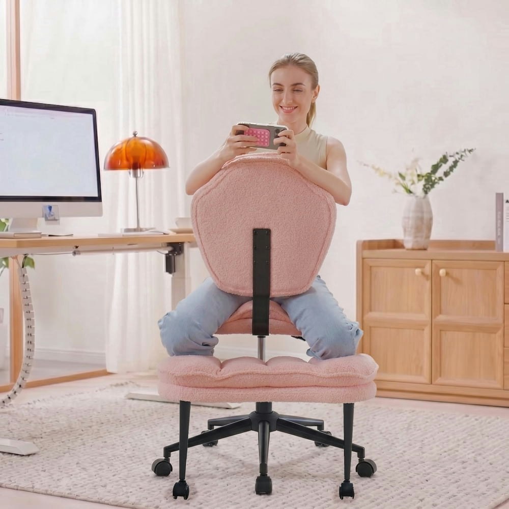 Pinmoco Cross Legged Office Chair: $103.98
