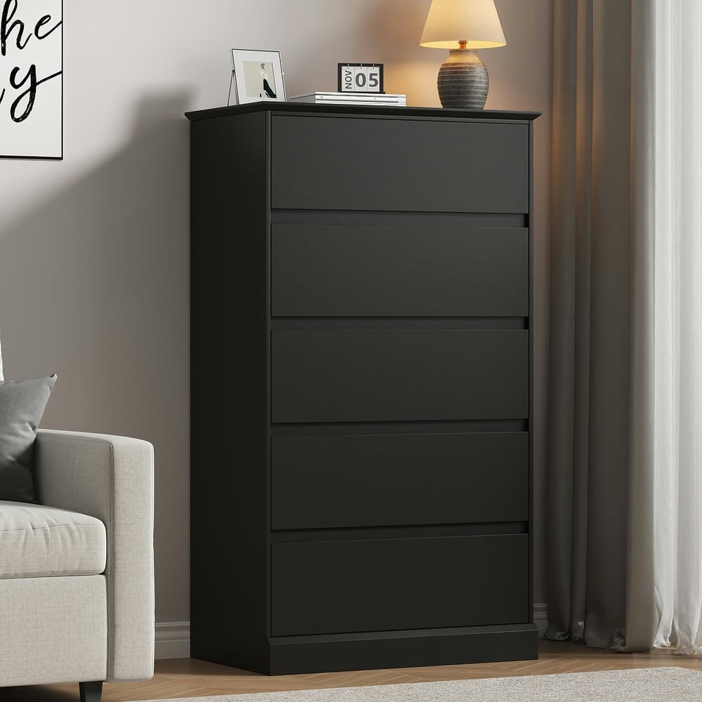 5-Drawer Modern Wood Dresser: $129.99
