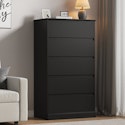 5-Drawer Modern Wood Dresser for $130 + free shipping
